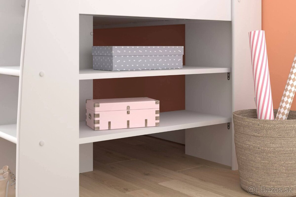 Multifunkčna postel Swan s písacím stolíkom - 7