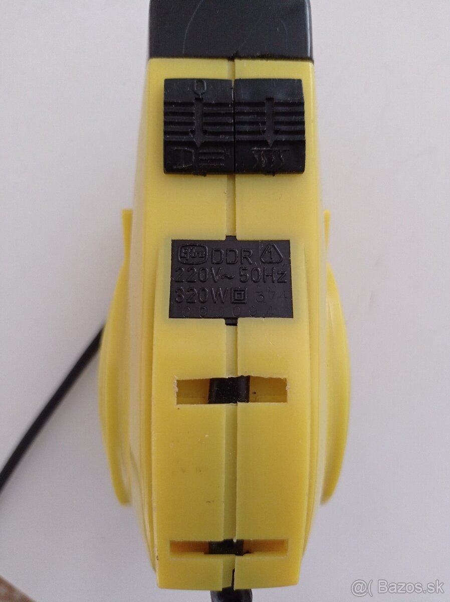 Retro fén žltý - 2 ks - 7