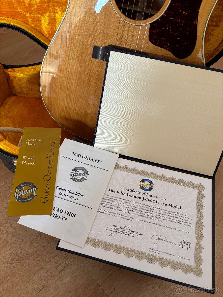 Gibson j160e john Lennon, - 7