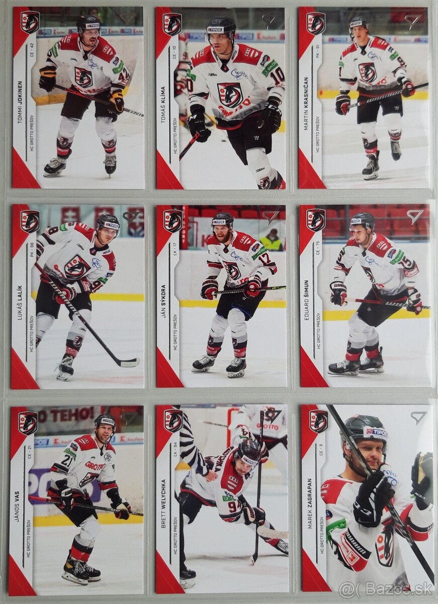 Hokejové kartičky SLOVENSKÁ HOKEJOVÁ LIGA 24/25 - HC PREŠOV - 7