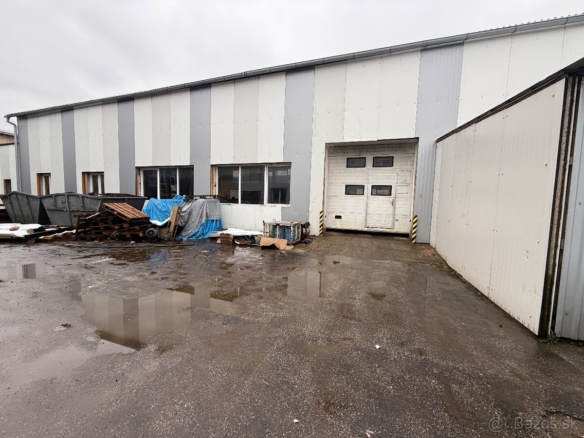 Na prenájom výrobná hala,skladový a kanc.p.- Voľná Ihned - 7