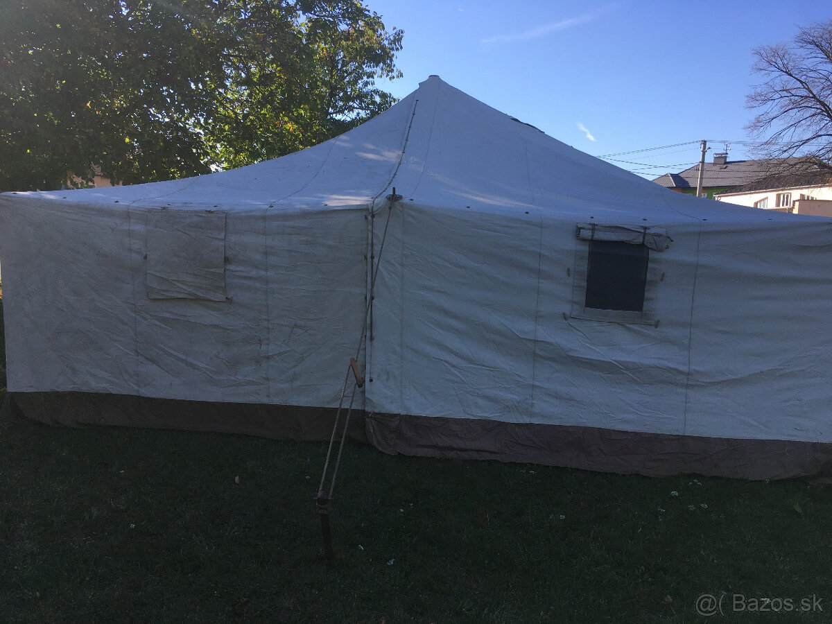 Vojenský stan S-65, 6x6m - 7