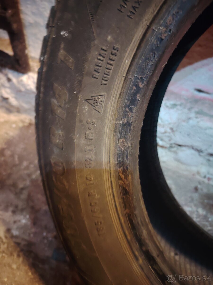 Predám Pneu.185/60R14 82T ZIMNÉ Celoročné - 7