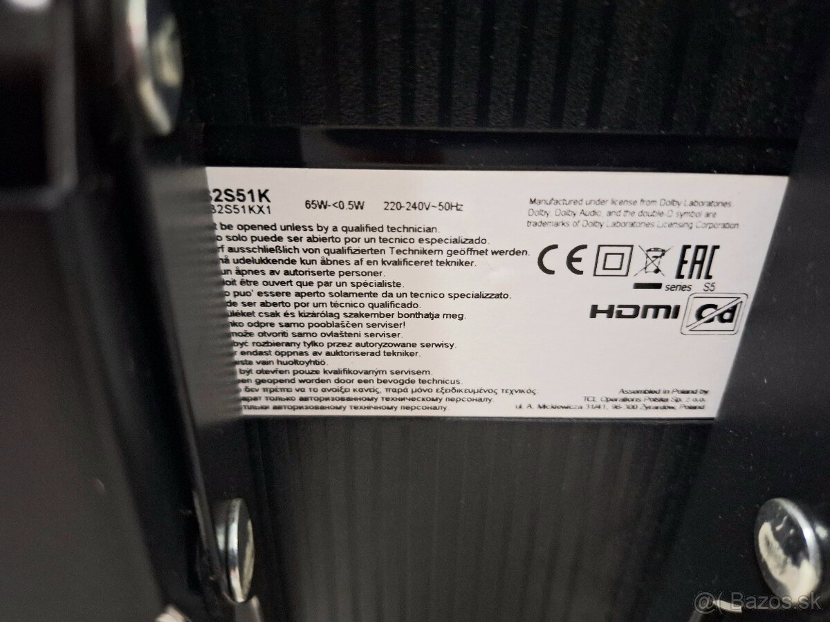 TCL 32S51K, záruka do 8/2027 - 7