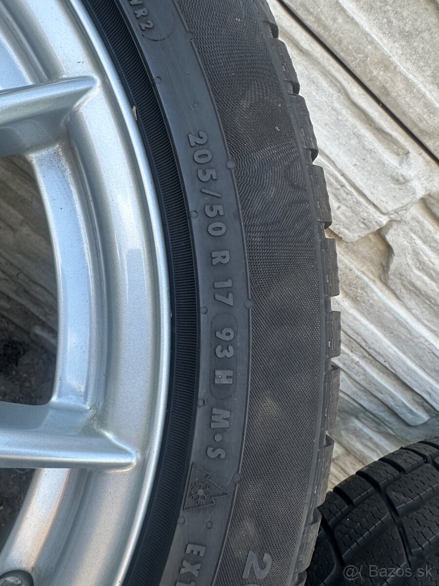 Zimná sada Mercedes C-class A,B R17 - 7