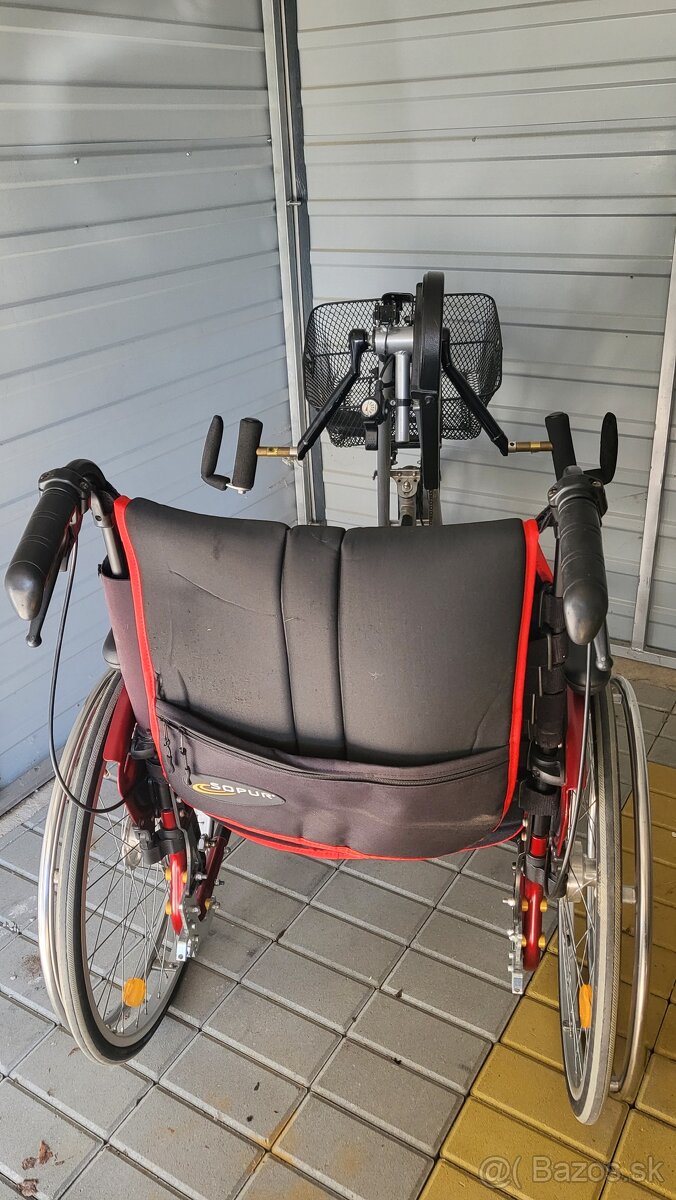 Ručný bicykel Speedy - Bike + Sopur pre vozičkarov - 7