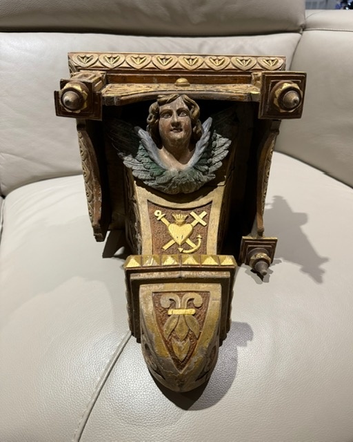 Starožitný drevenný oltár - 7