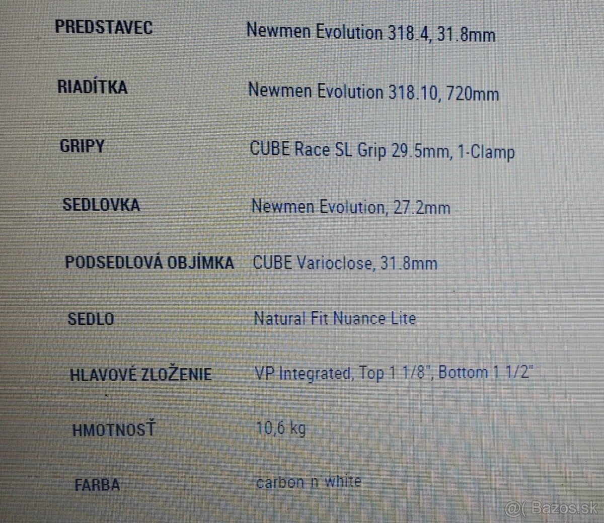 Bicykel CUBE Reaction C62 Race - 7