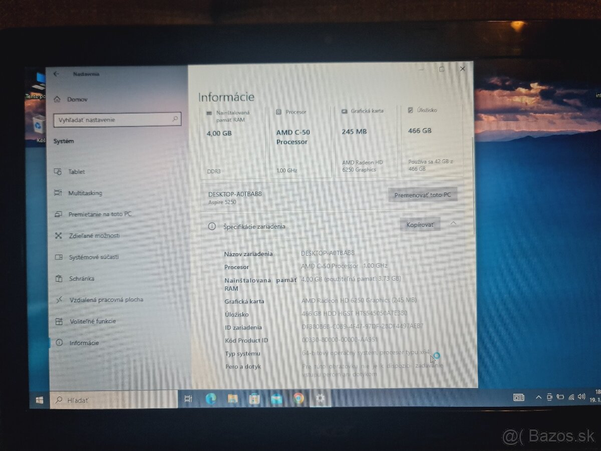 Acer Aspire 5250 - 7