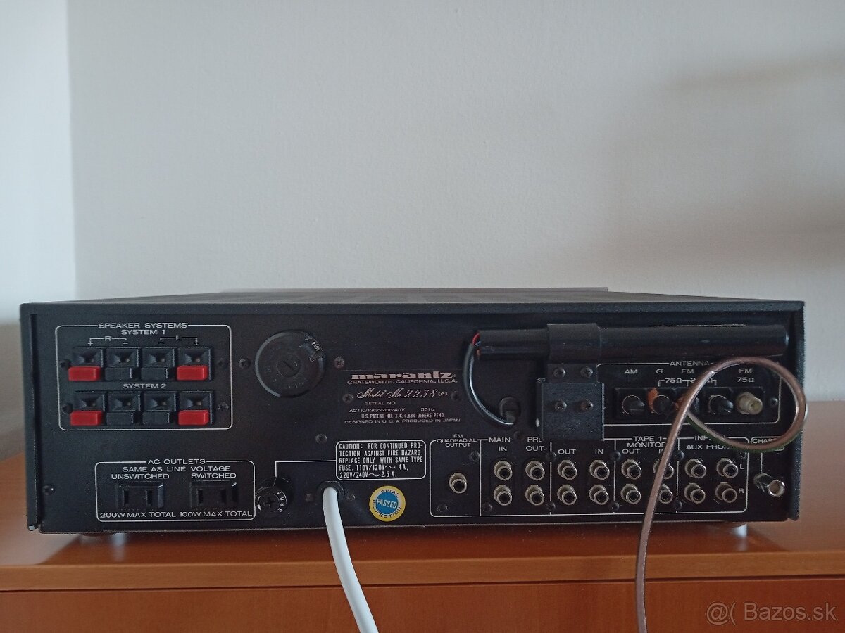 MARANTZ 2238 Receiver Top stav - 7