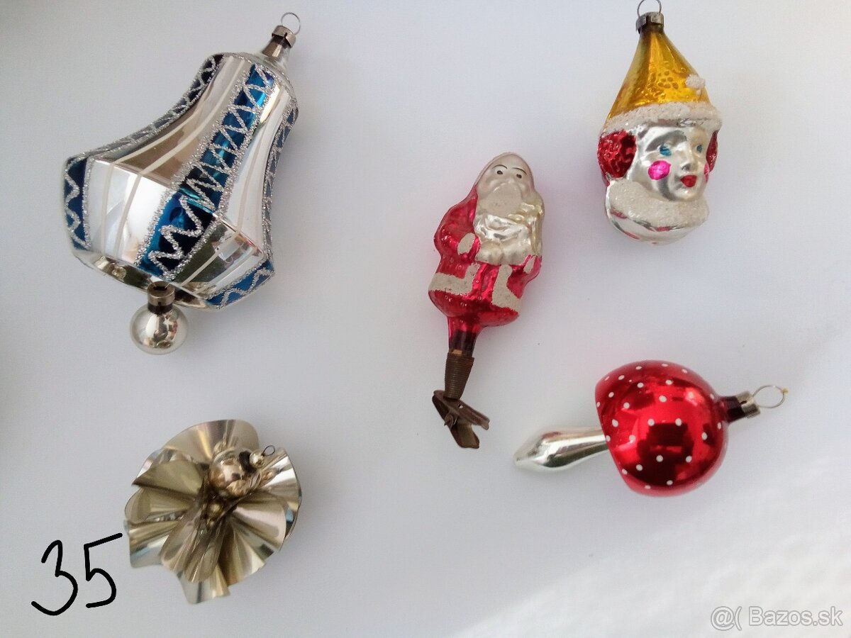Starodávné vánoční ozdoby - vianočné ozdoby - 7