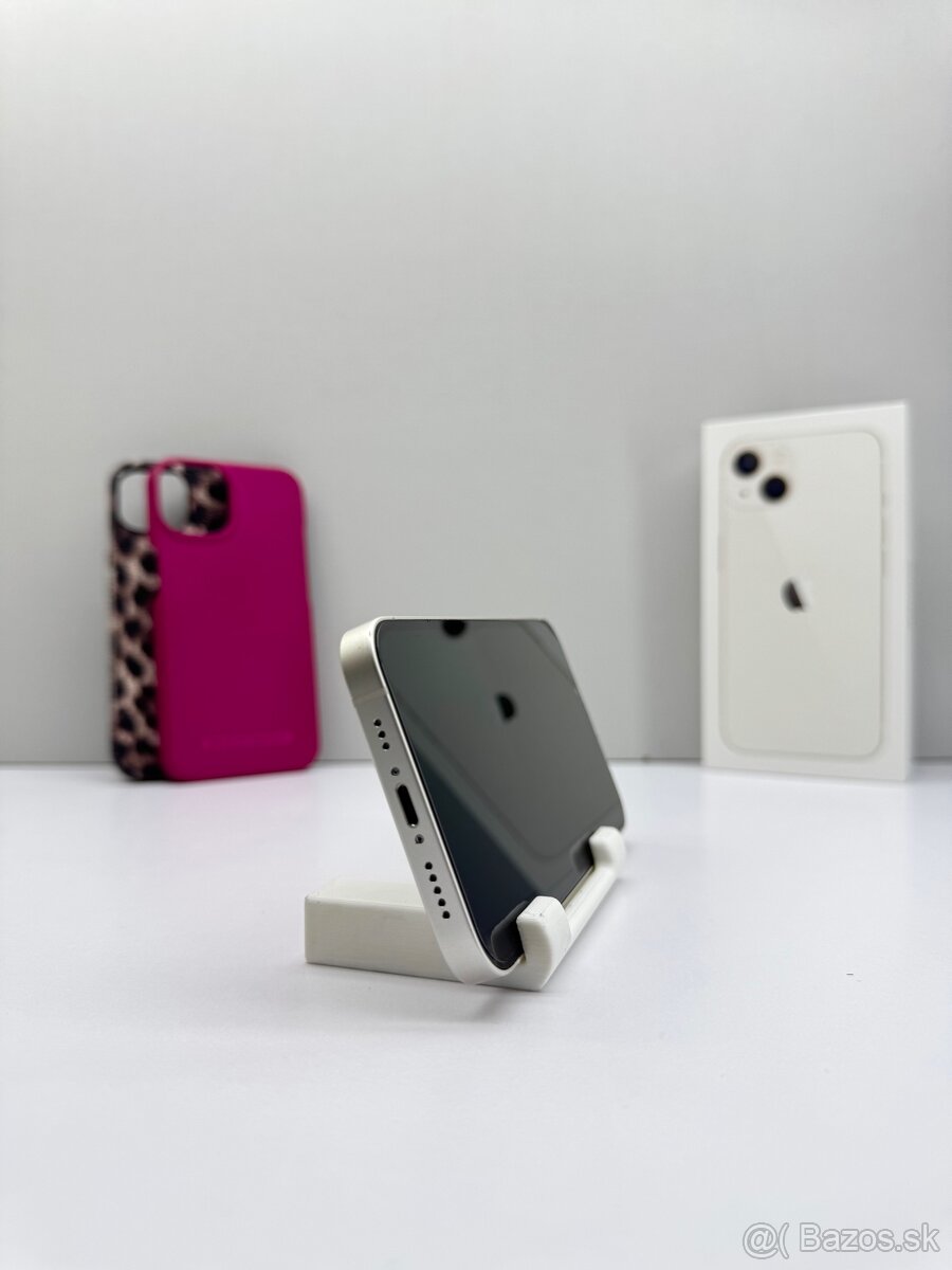 iPhone 13 WHITE 128GB TOP STAV NOVÁ BATÉRIA 100% - 7