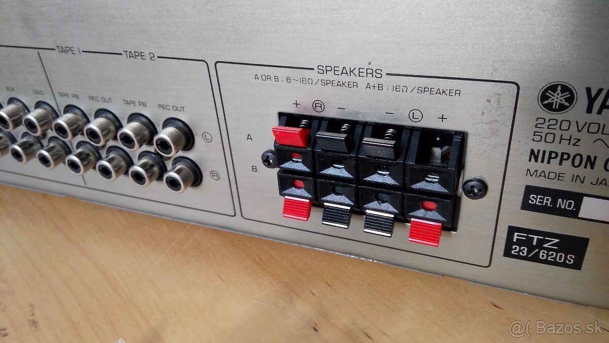 Zosilňovač Yamaha A500 - 7