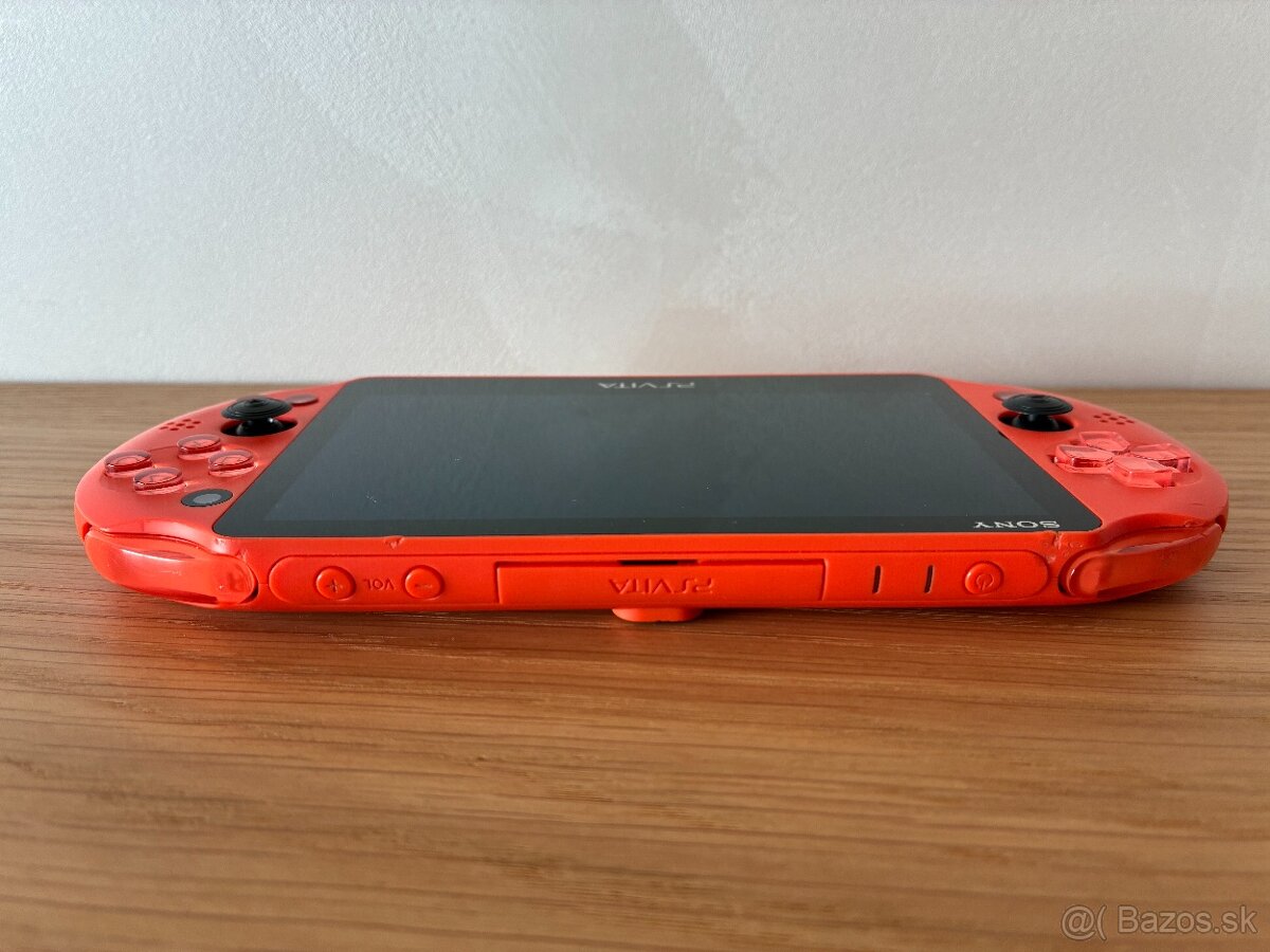 PS Vita 2000 slim neon orange s príslušenstvom - 7