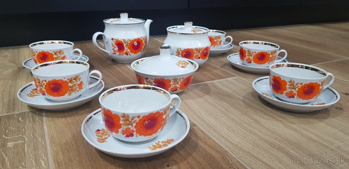 Čajová súprava - socialisticka - 7