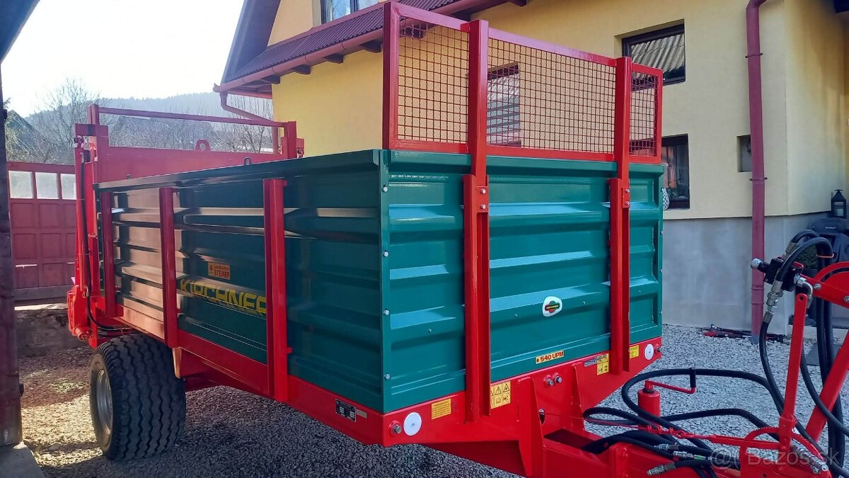 9 T Rozmetadlo maštaľného hnoja Kirchner - 7