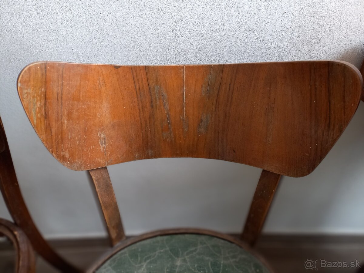 3 kusy vintage stoličky - 7