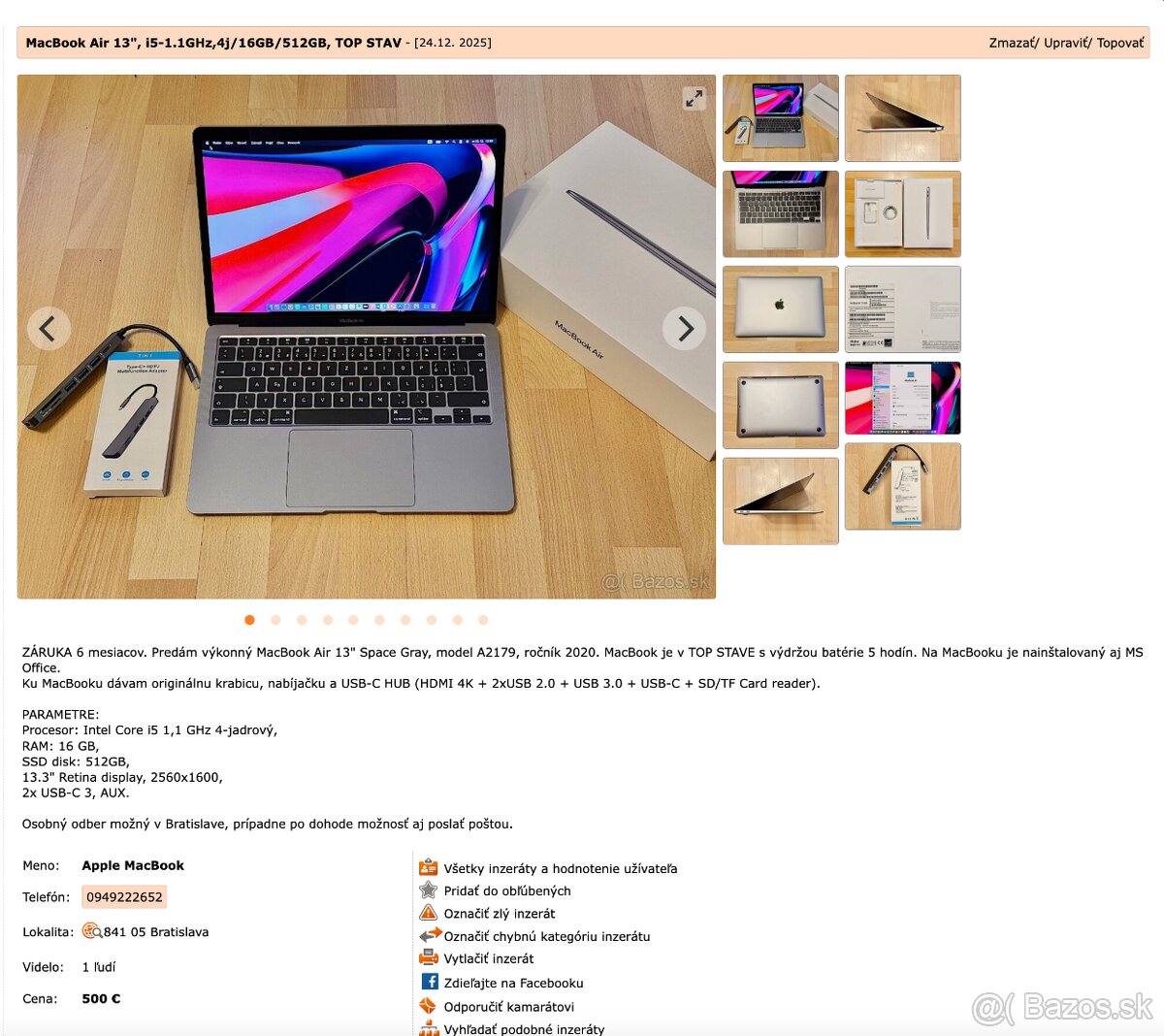 MacBook - ZÁRUKA 6 mesiacov - 7