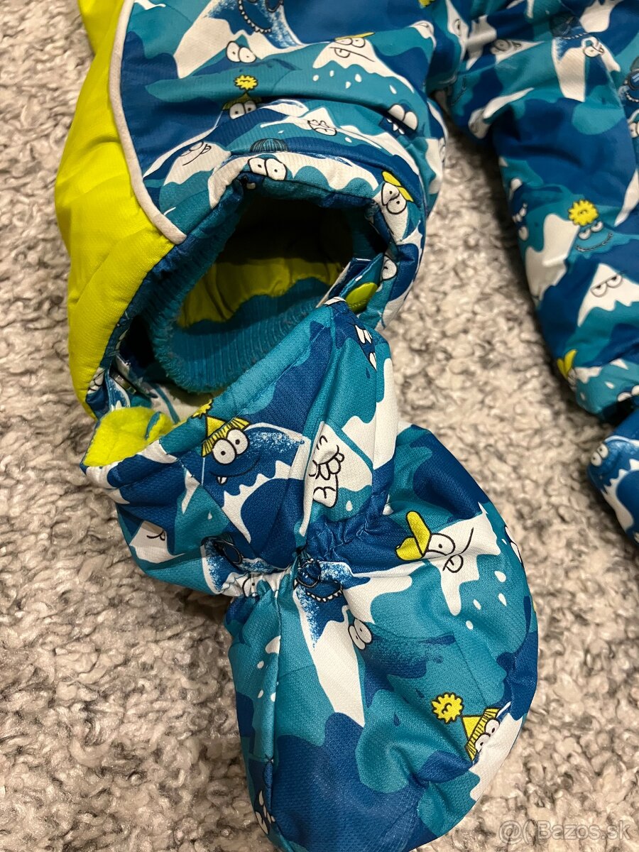 Predam detsky zimný overal/kombineza v80 ako nový - 7