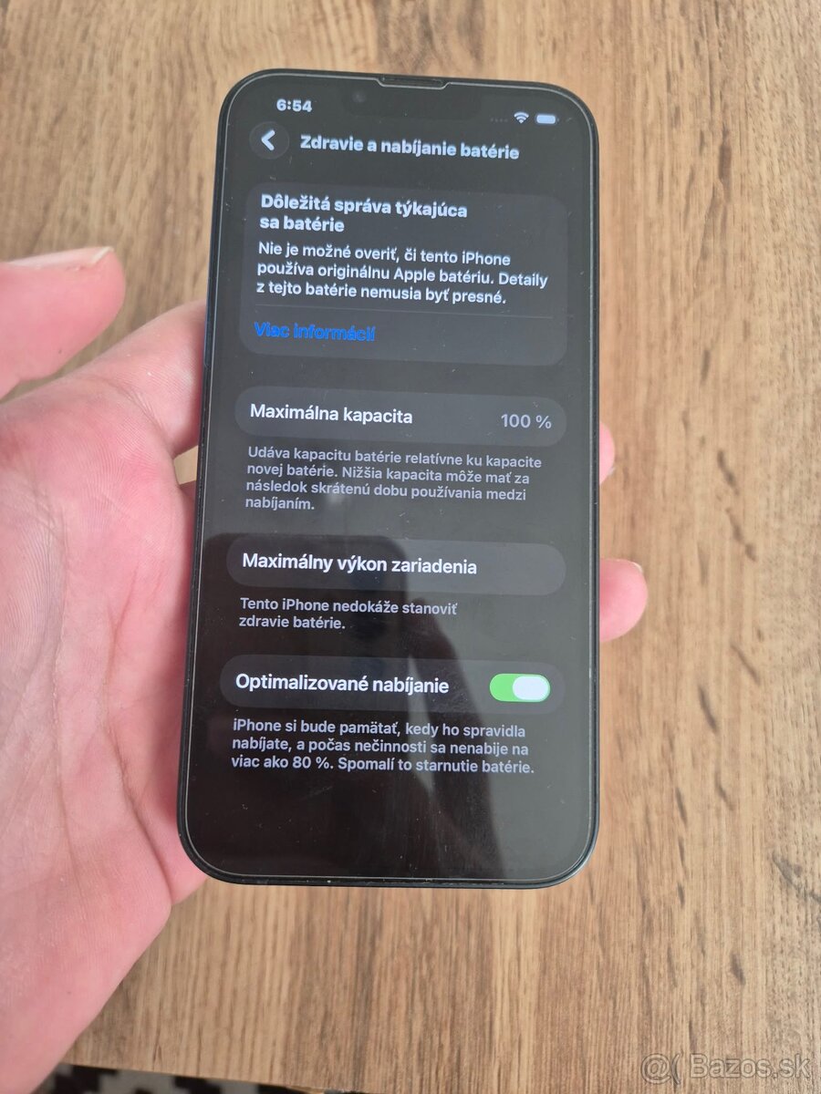 Iphone 13 100% zdravie baterie - 7
