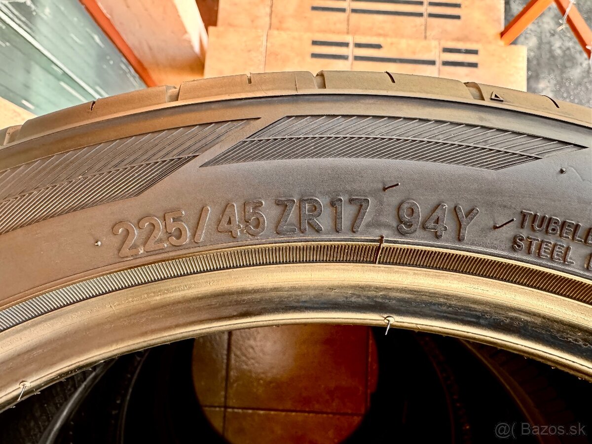 225/45 R17 ZR17 letné pneumatiky - kompletná sada - 7