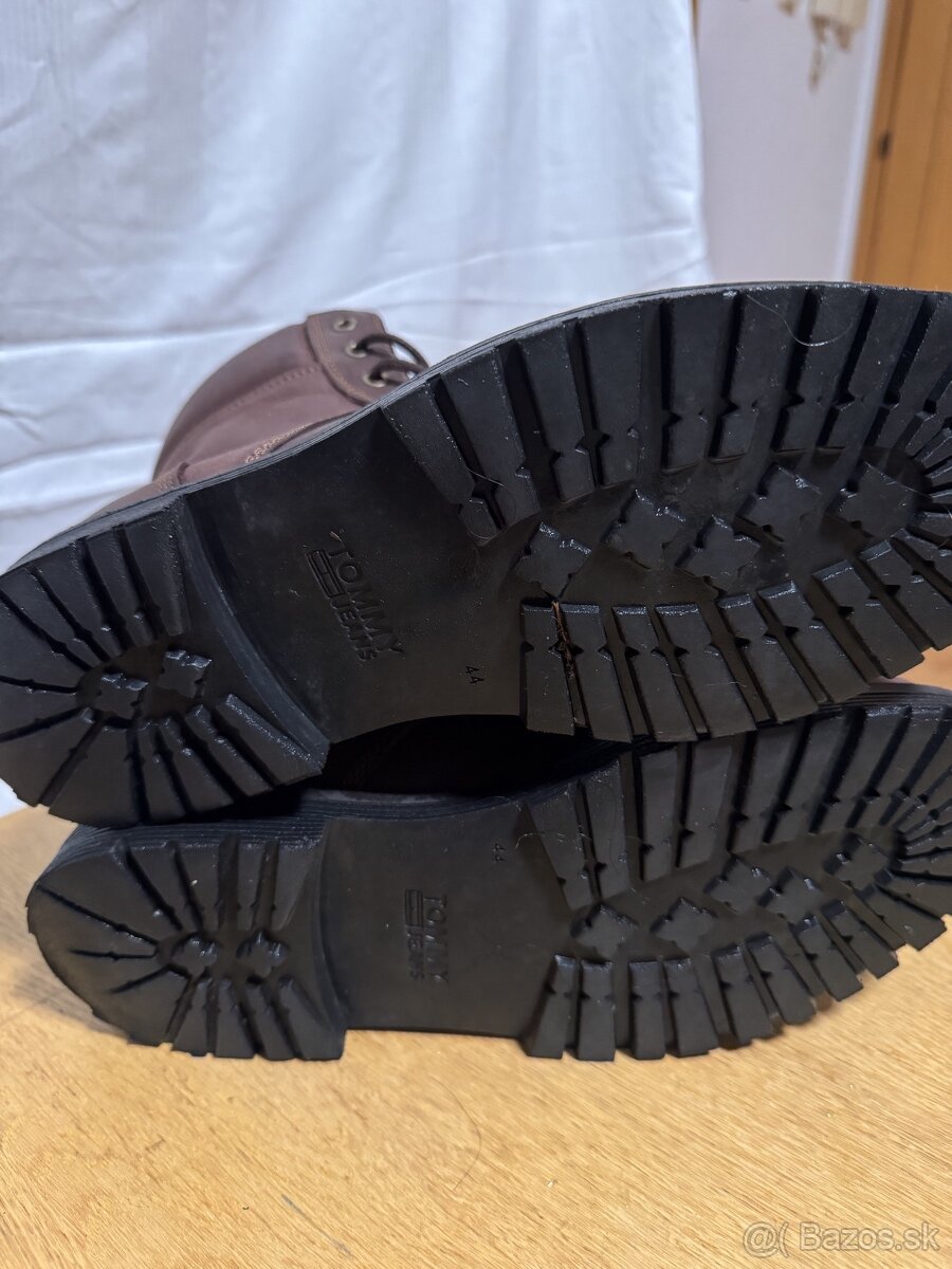 Tommy Hilfinger Zimné kožené veľ 44 - 7