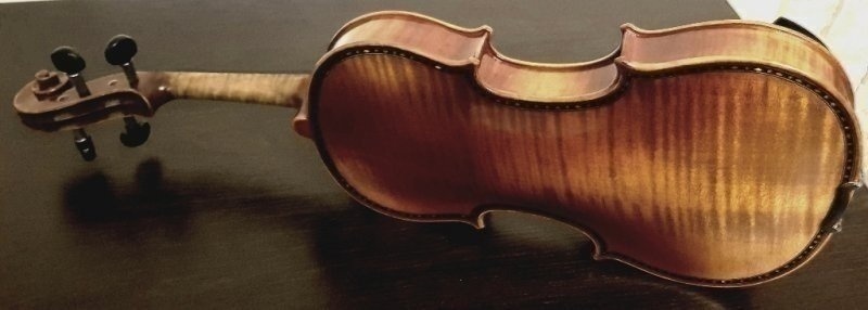 husle 4/4 Stradivari " Hellier " 1679 model - 7