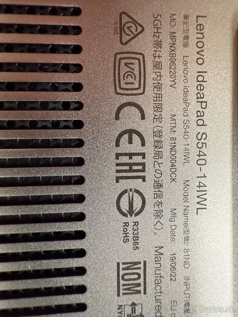 Lenovo ideapad s540 nvidia mx250 14” - 7