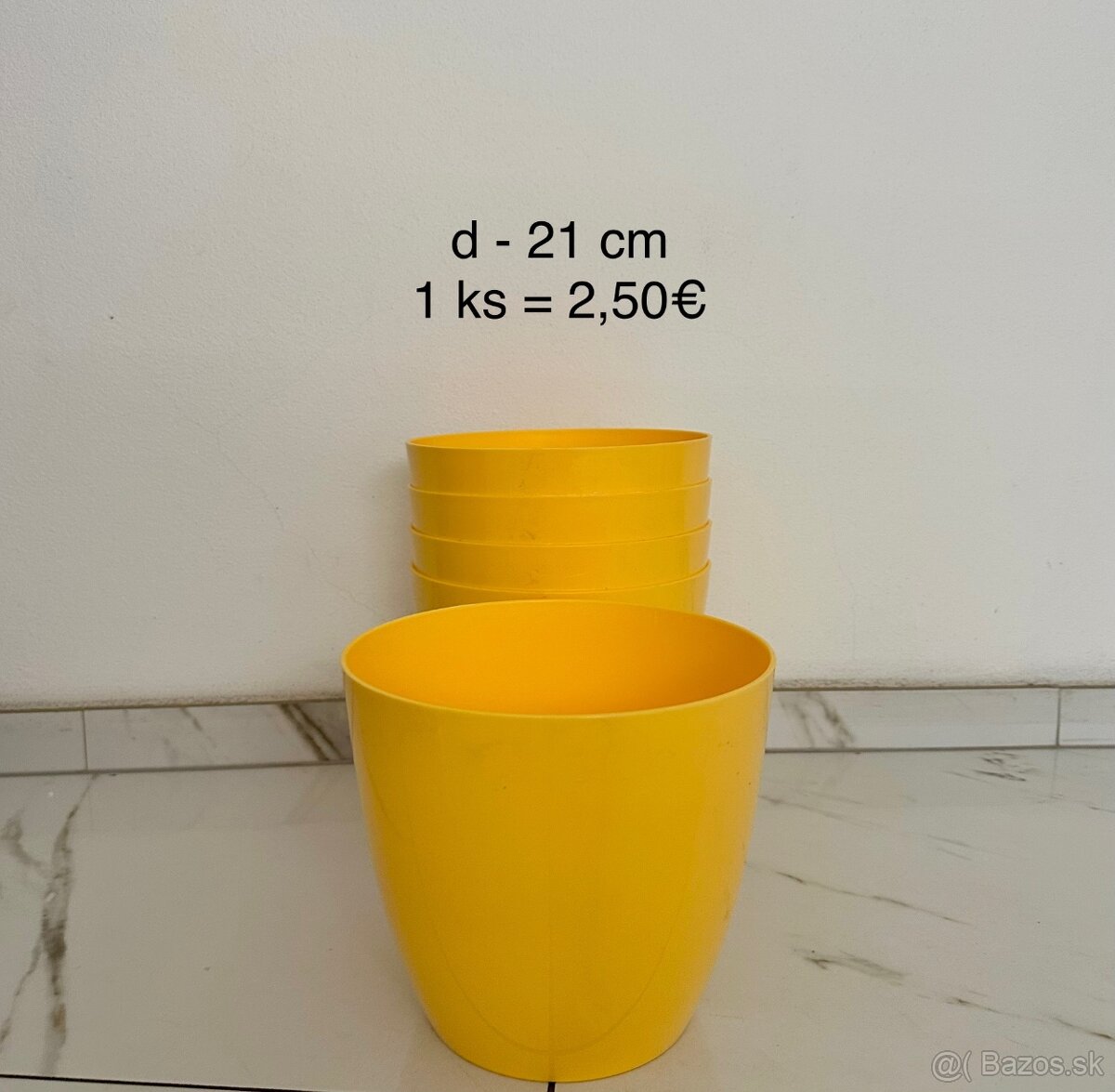 Plastové kvetináče na predaj - 7