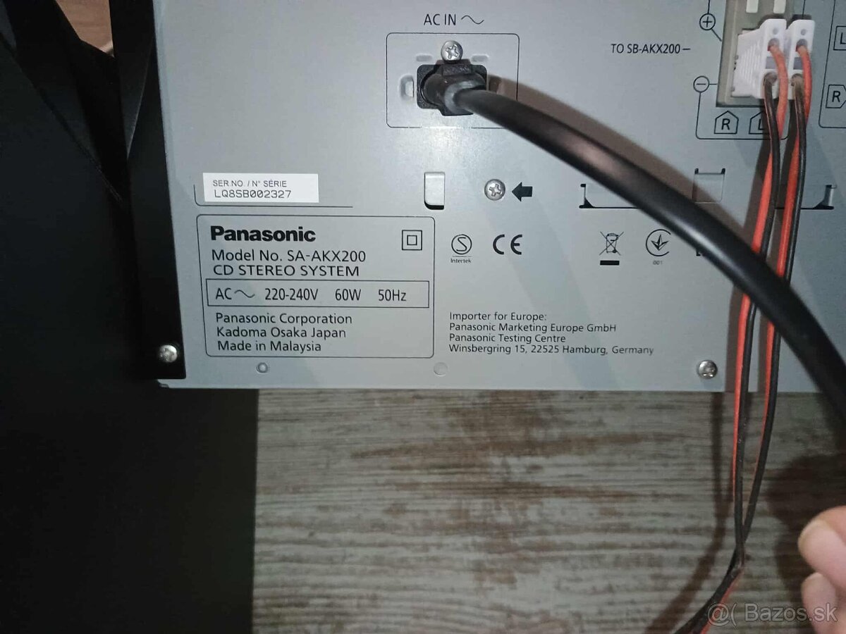 Predám Panasonic Hifi systém - 7