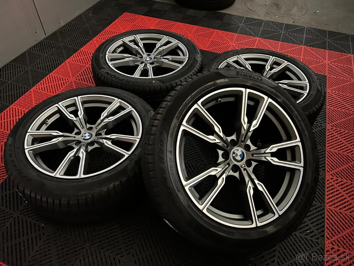 2. Alu BMW M-packet X5 X6 G06 G05 R20-zimné nové - 7