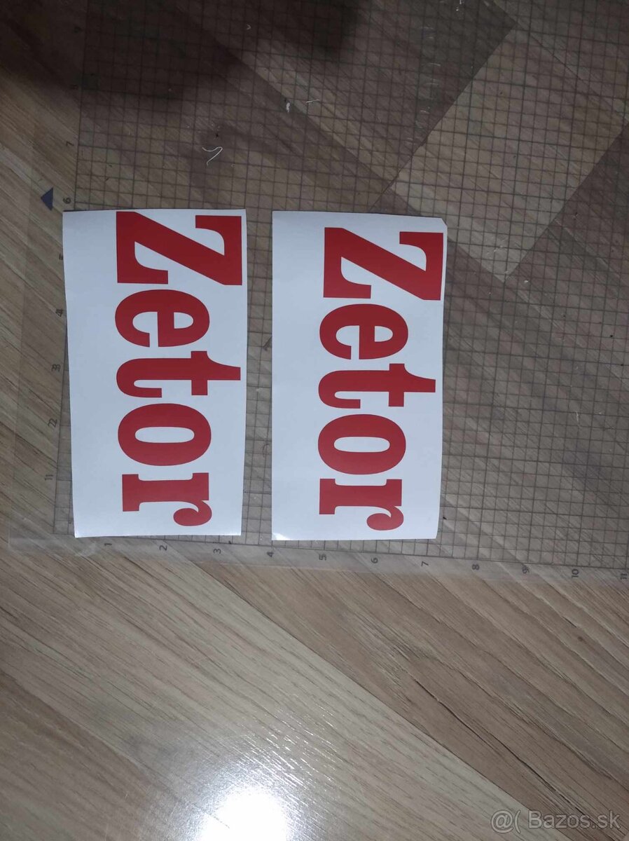 Predam nalepky Zetor - 7