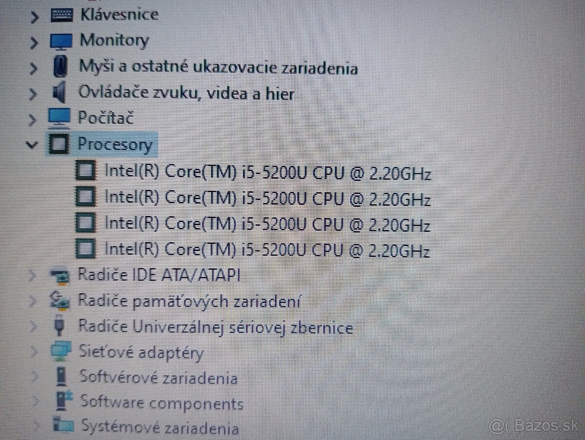 predám HP elitebook 820 g2 - Intel core i5 - 4gb ram - 7