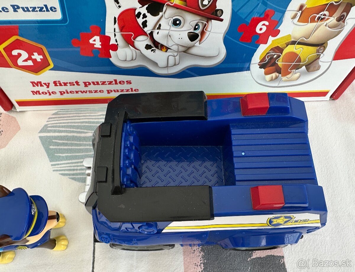 PUZZLE a AUTO z Paw Patroly len za 10EUR - 7
