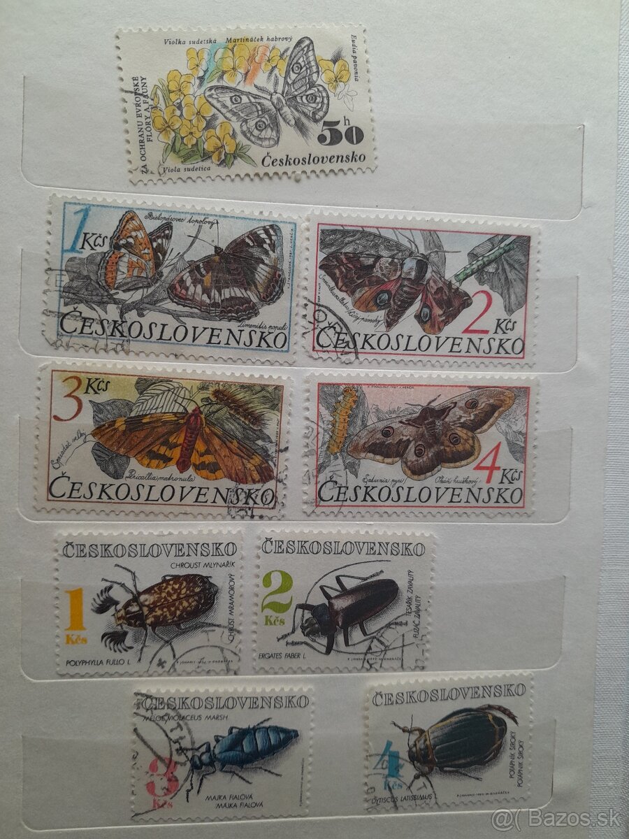 Zbierka znamky rôzne - 7