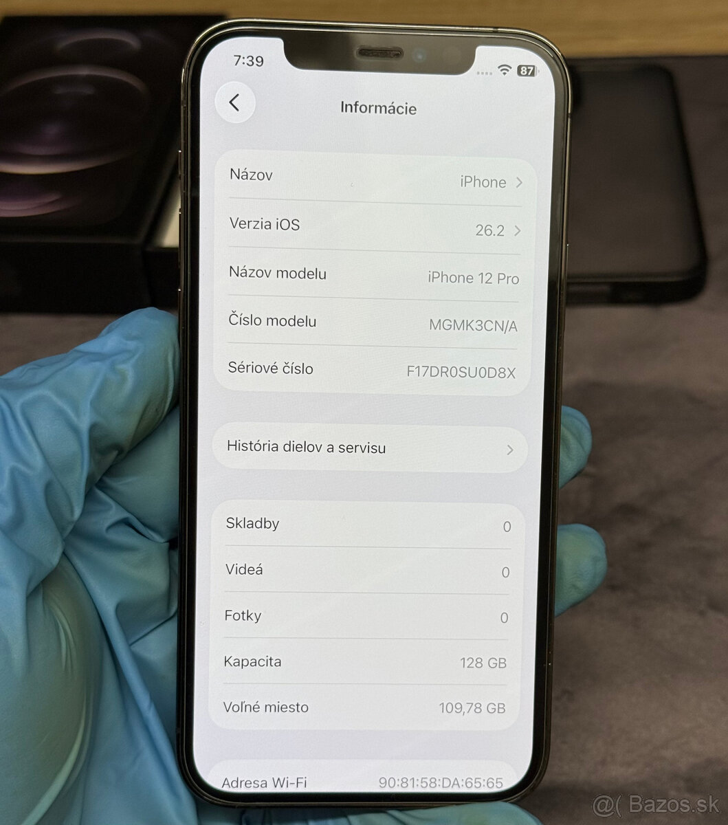 Apple iPhone 12 Pro 128 GB Graphite - 7