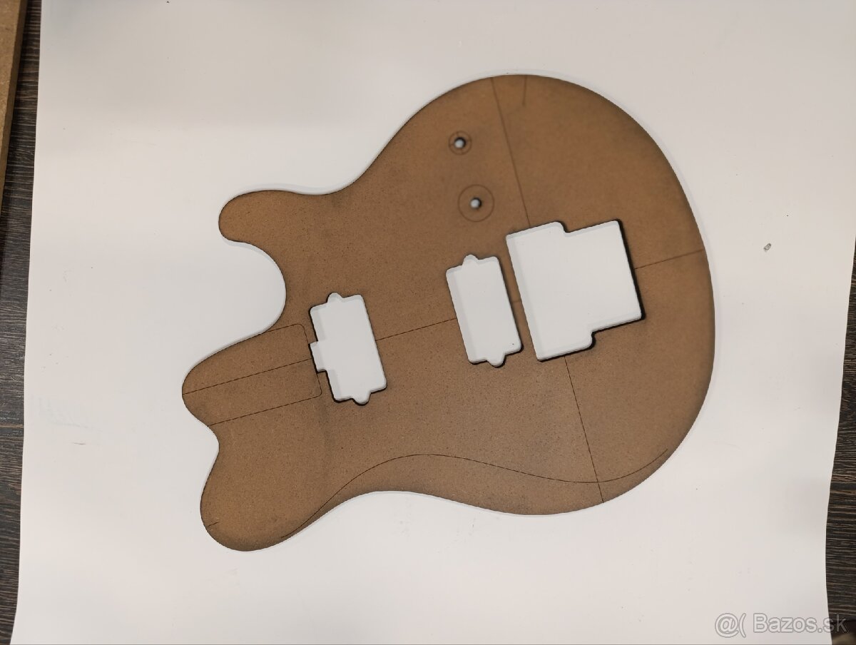 Šablóny pre výrobu gitary - 7
