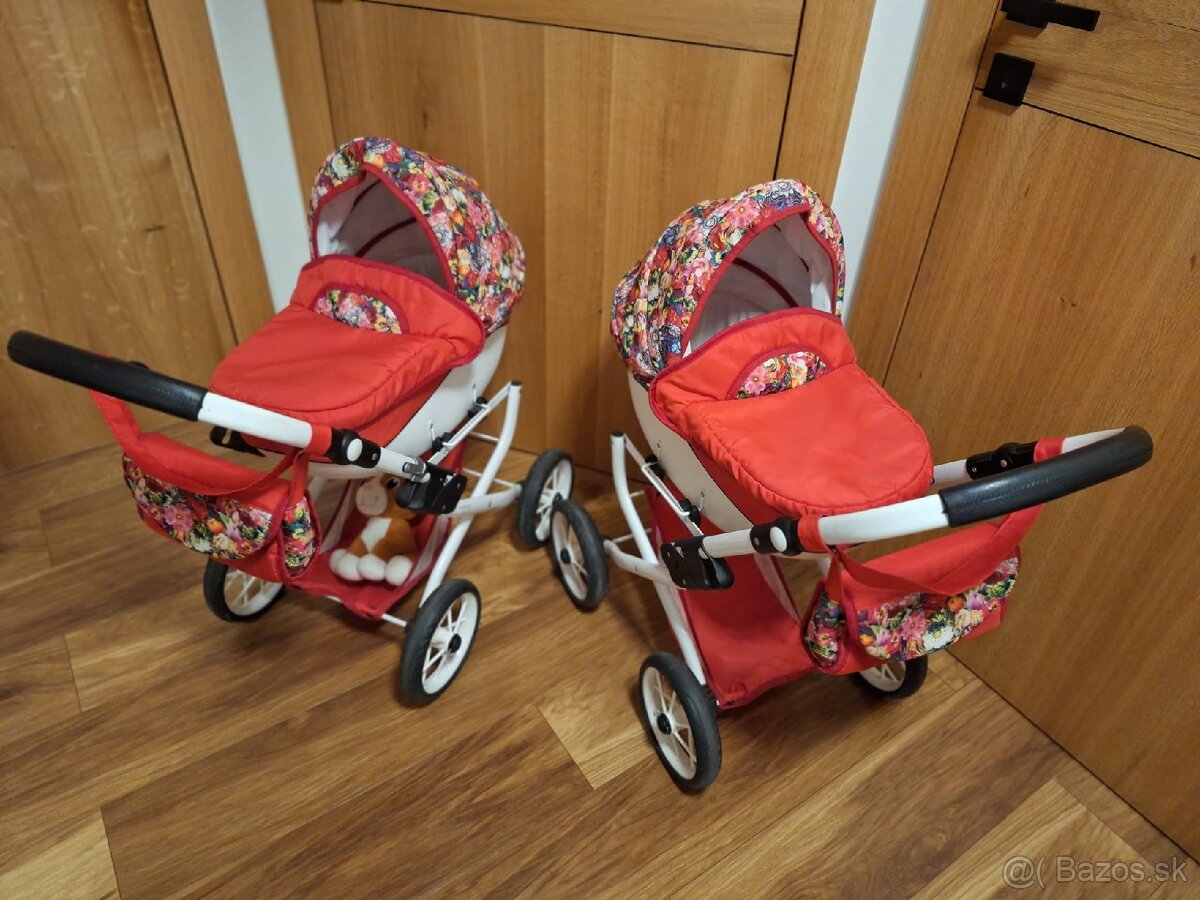 Veľký kočík pre bábiky, mega pevný. - 7