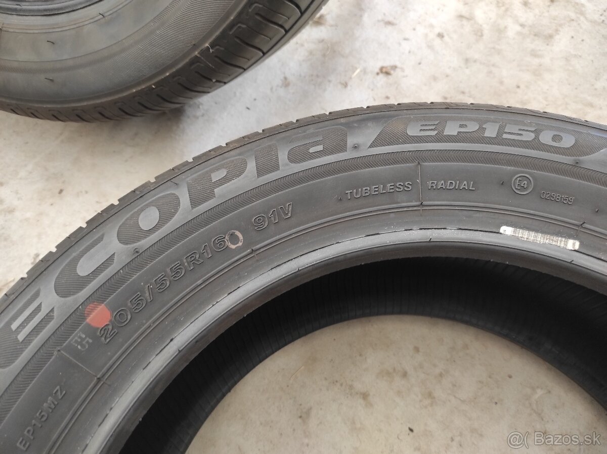 Letné pneumatiky Bridgestone 205/55 R16 91V - 7