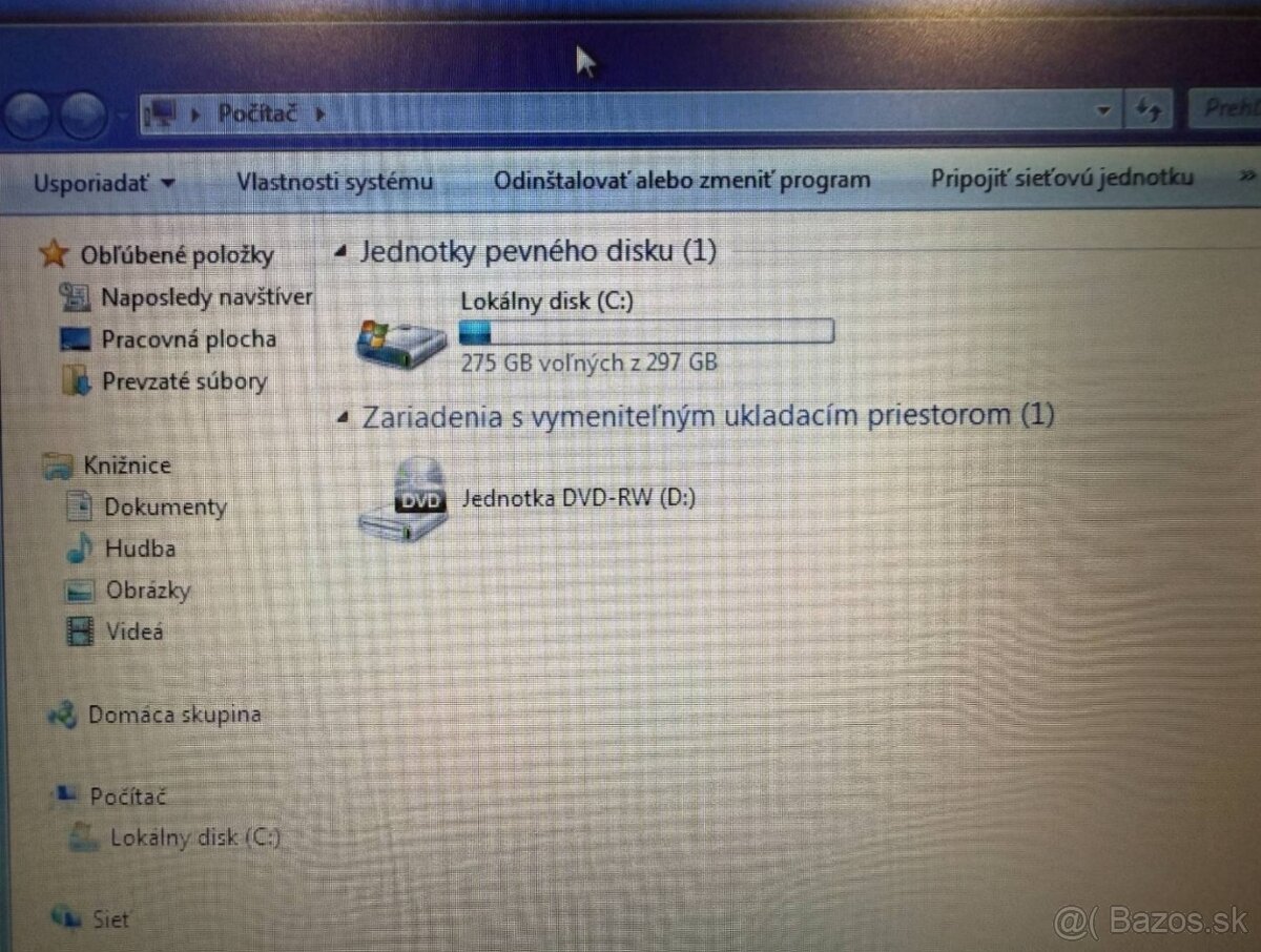 Notebook HP EliteBook 8460p i5 / 4GB RAM / 320GB HDD / WIN 7 - 7