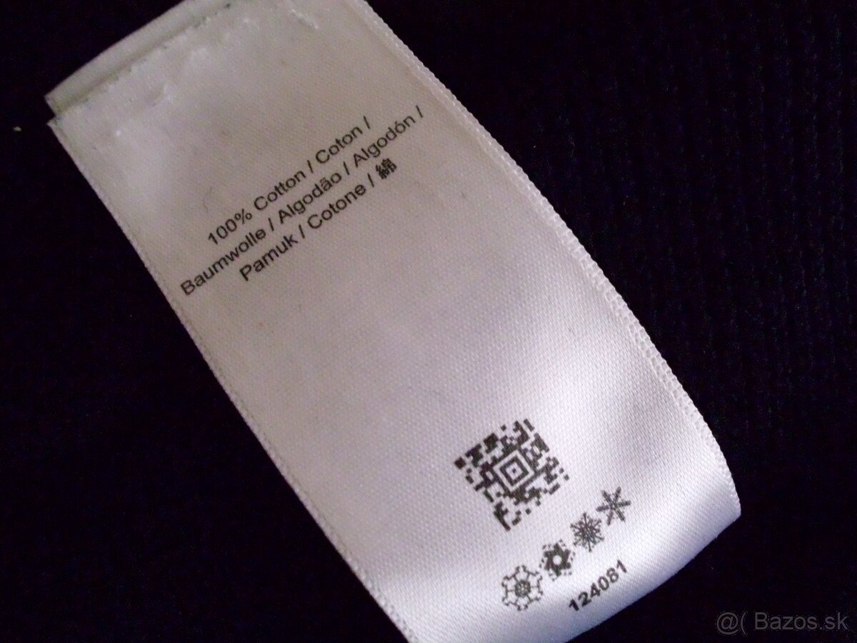 Fred Perry pánsky sveter tmavomodrý M - 7