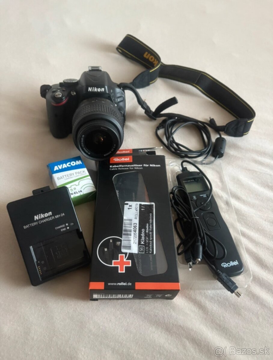 Predám zrkadlovku Nikon D5100 ako nová - 7