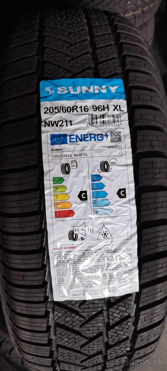 Zimné pneumatiky 205/60 R16 /// 215/60 r16 - 7