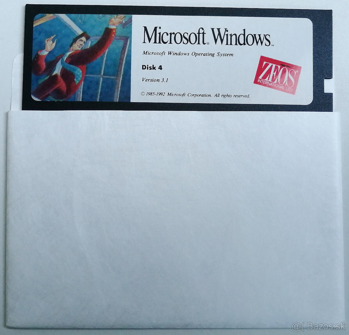 PREDÁM WINDOWS 3.1 1992 ZEOS USA-TOTAL RARE - 7