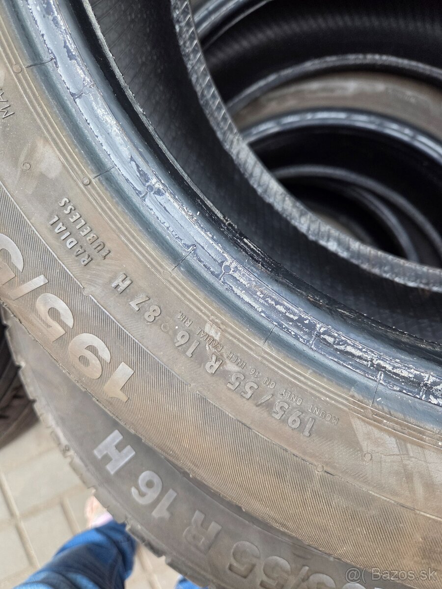 Pneumatiky 195 55 16 letné Zn.continental - 7