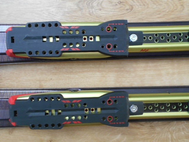 Lyže Salomon s viazaním Made in France 160cm R11,7 - 7