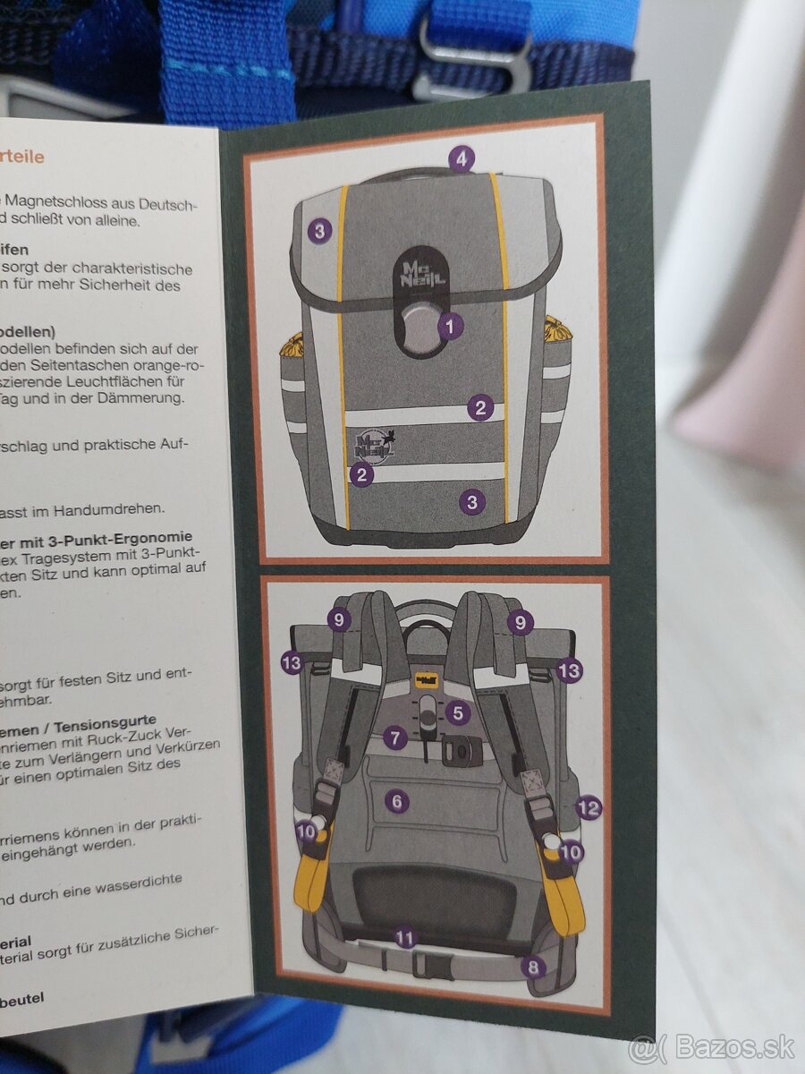 Školská taška (5-dielny set) Mc Neill ERGO mac 2 Wild - 7