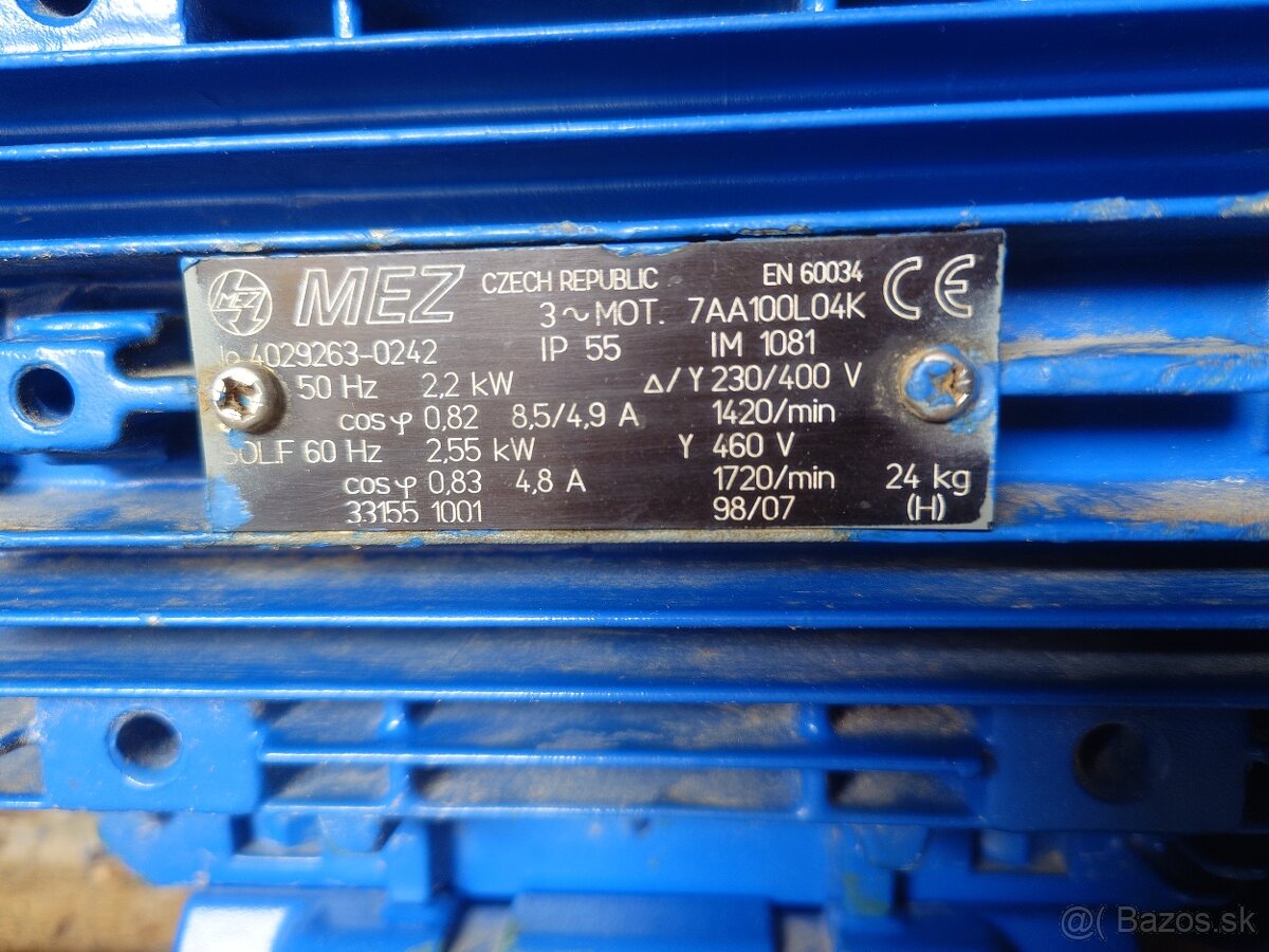 Čerpadlo Sigma + motor MEZ - 7