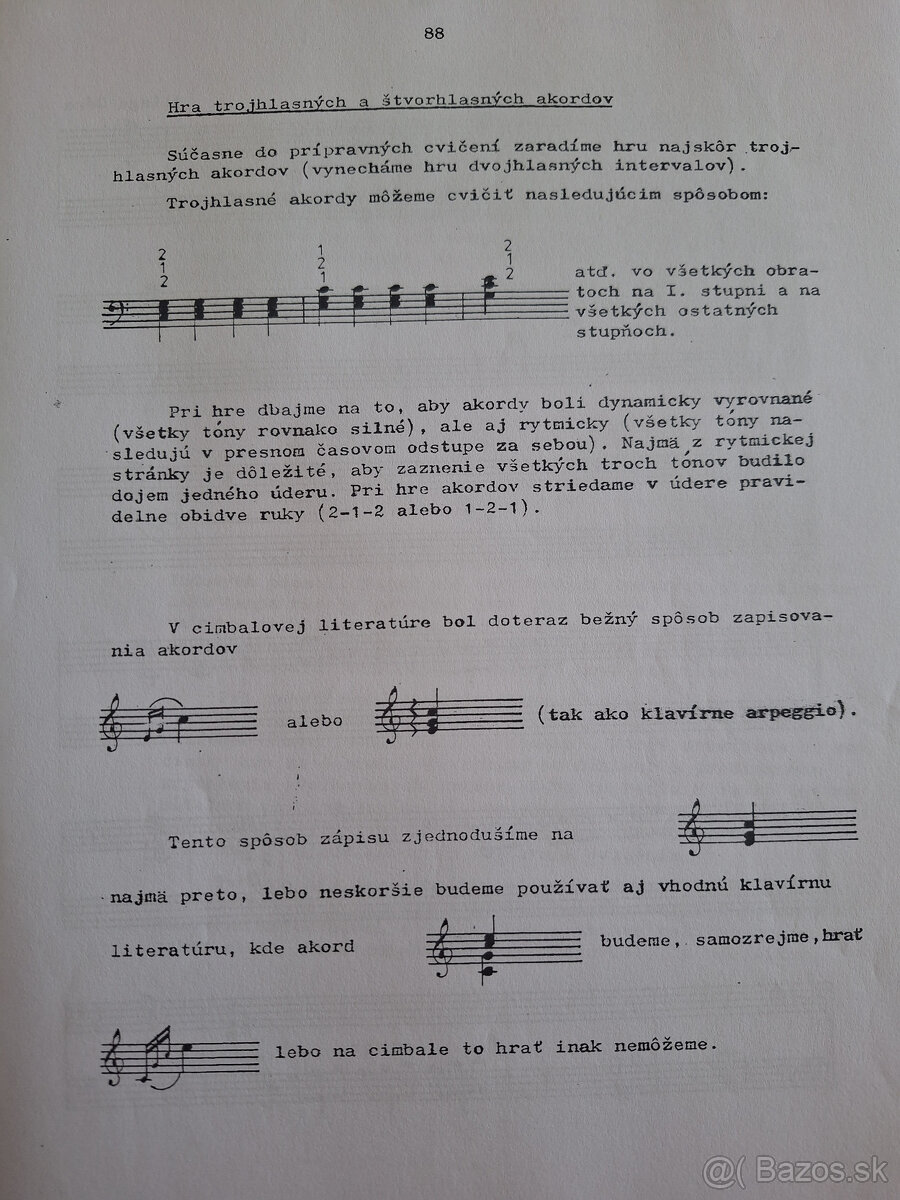 Cimbal učebnica hry.. autor Brada - 7