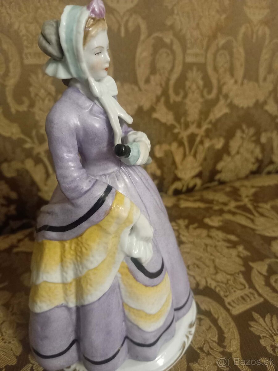 Porcelánová Dáma Pirkenhammer a Dáma Sitzendorf - 7